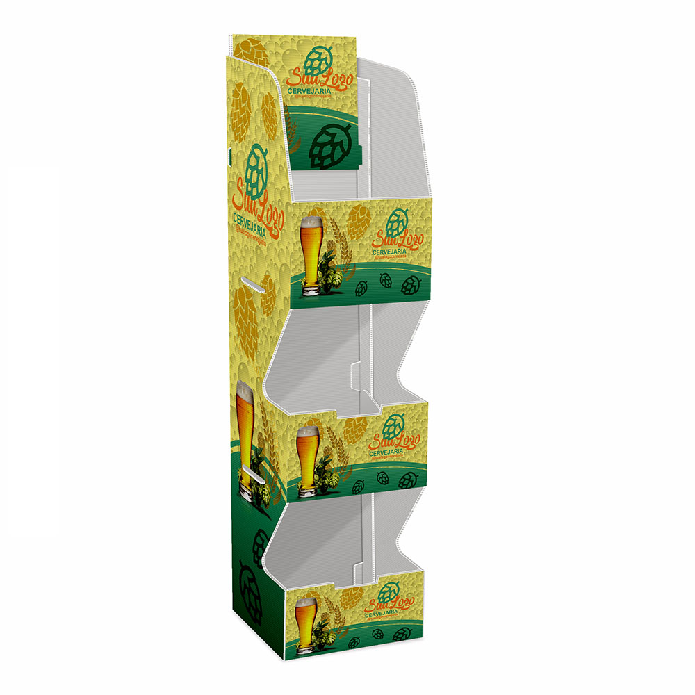 Expositores E Displays Polionda 3mm Display de Chão de Polionda