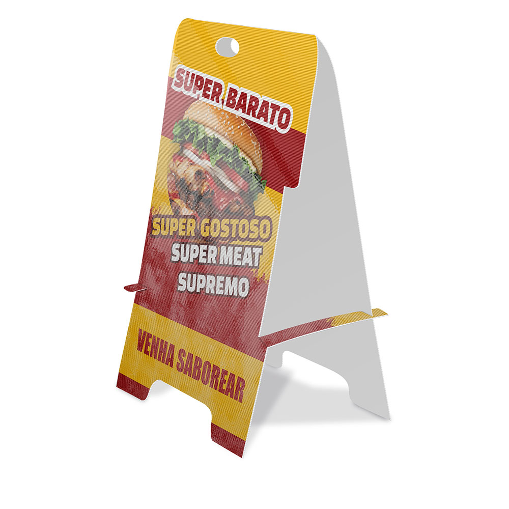 Cavalete Polionda 4mm Modelo Com Trava Lateral