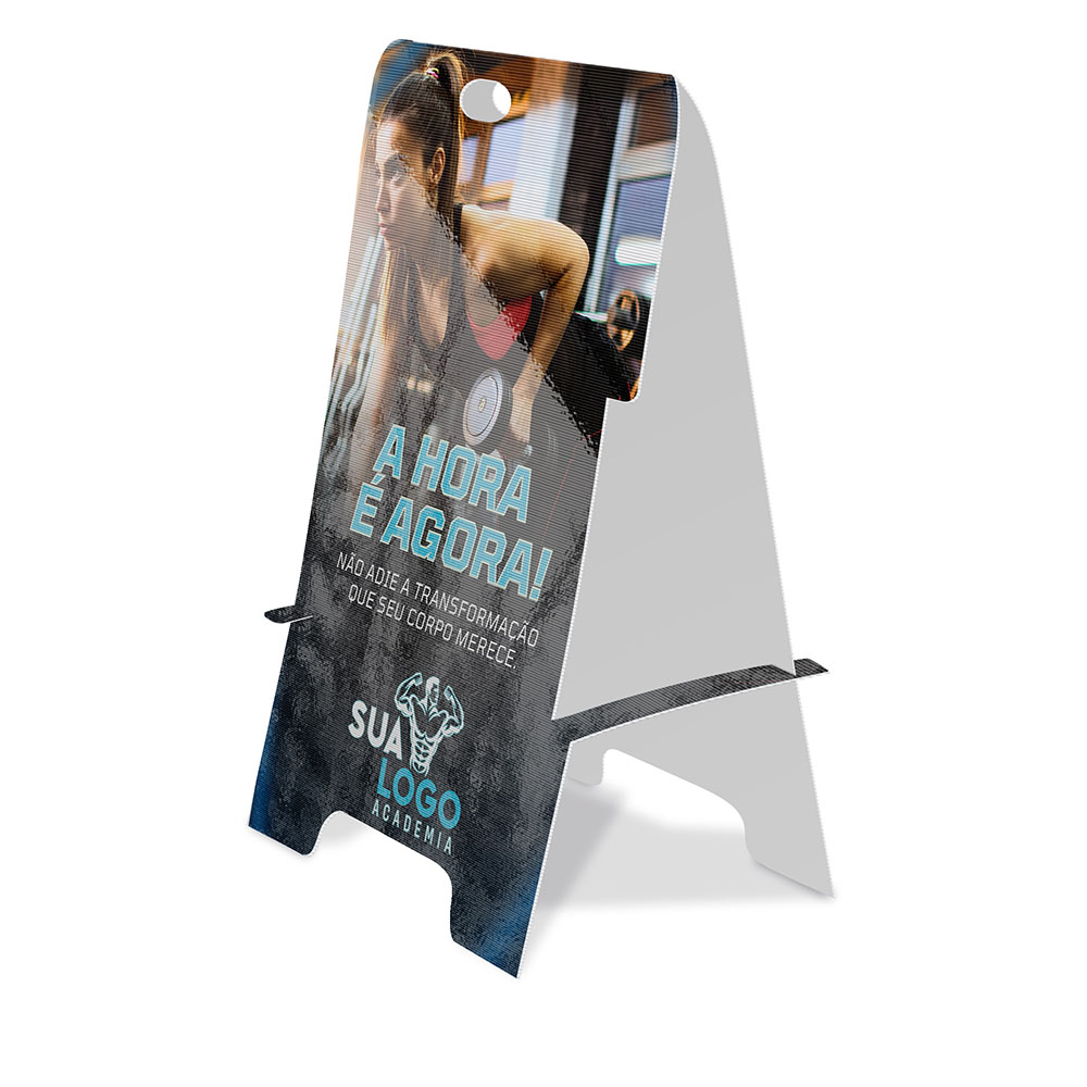 Cavalete Polionda 4mm Modelo Com Trava Lateral