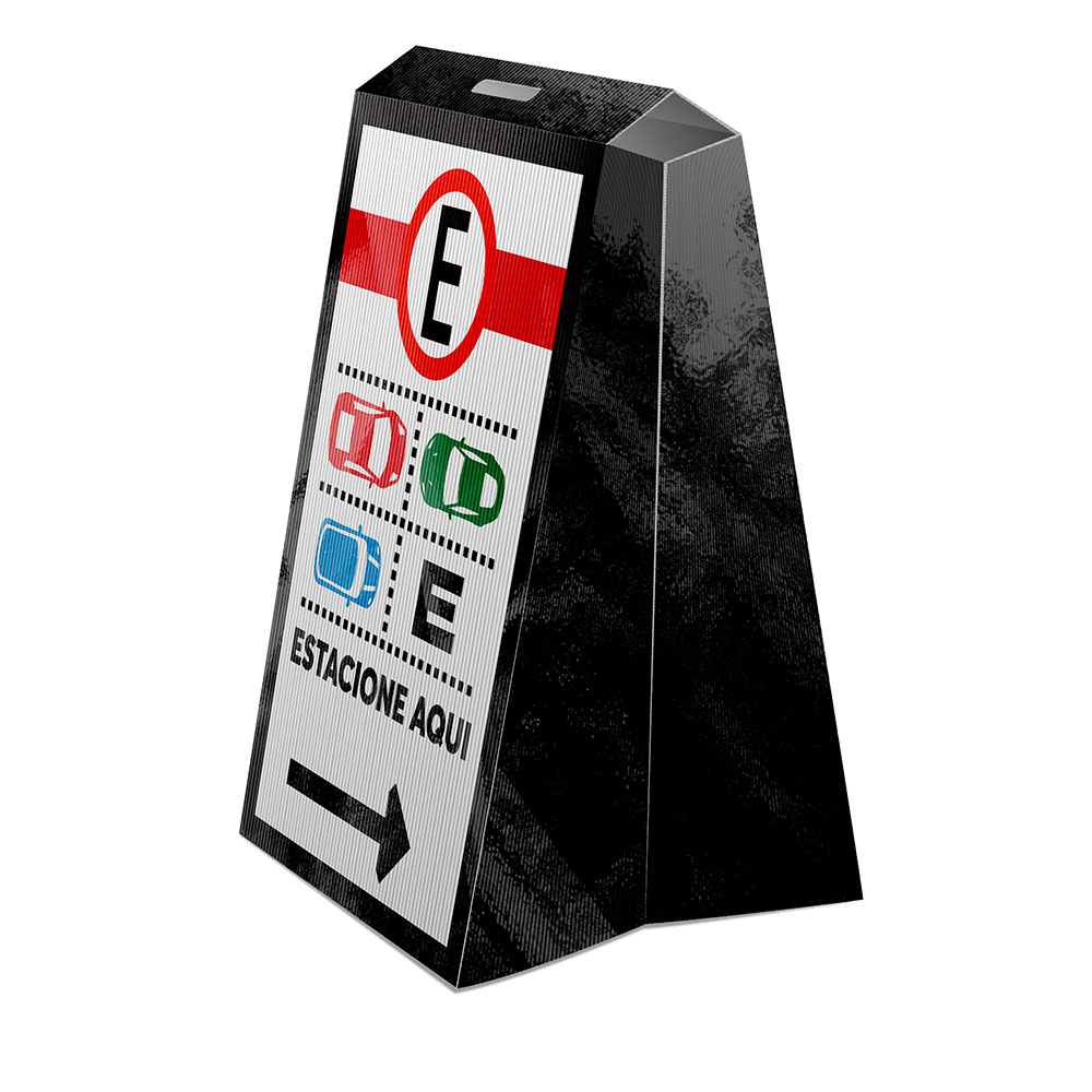 Cavalete Polionda 3mm Modelo Fechado