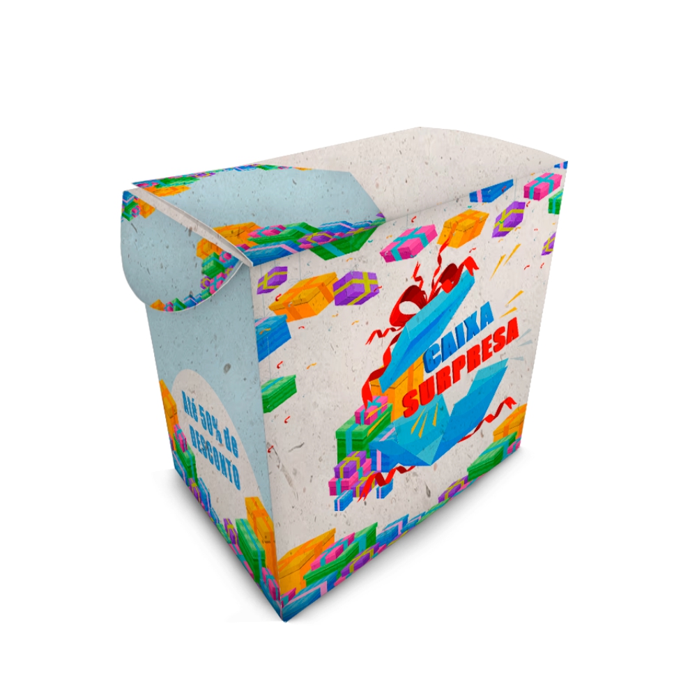 Caixa Para Etiqueta Reciclato 240g Sem Verniz