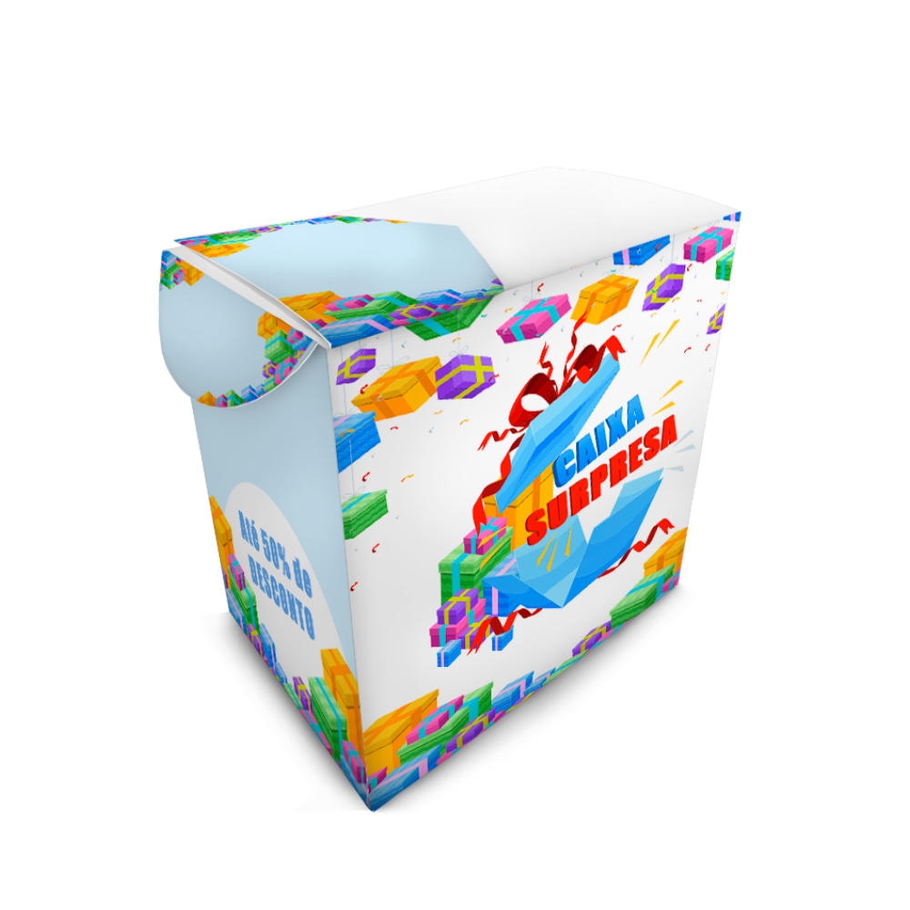 Caixa Para Etiqueta Supremo 255g Verniz Uv Total Frente