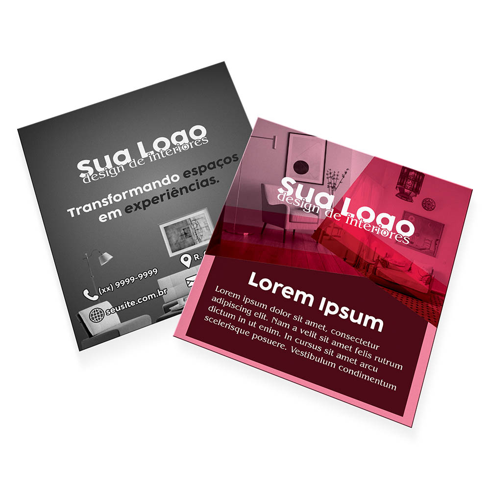 Postais Couchê 250g Sem Laminação e Sem Verniz (91x102mm)