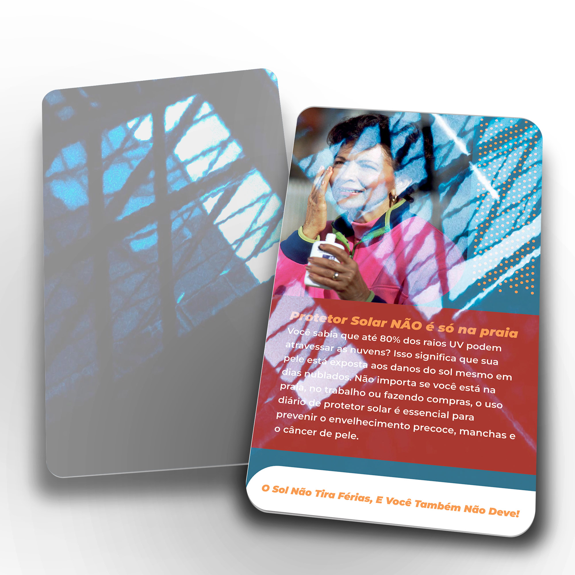 Postais Pvc Branco 0,50mm (91x153mm)