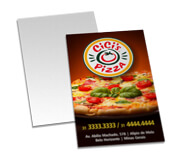 Postais Couchê 250g Sem Laminação e Sem Verniz (91x153mm)