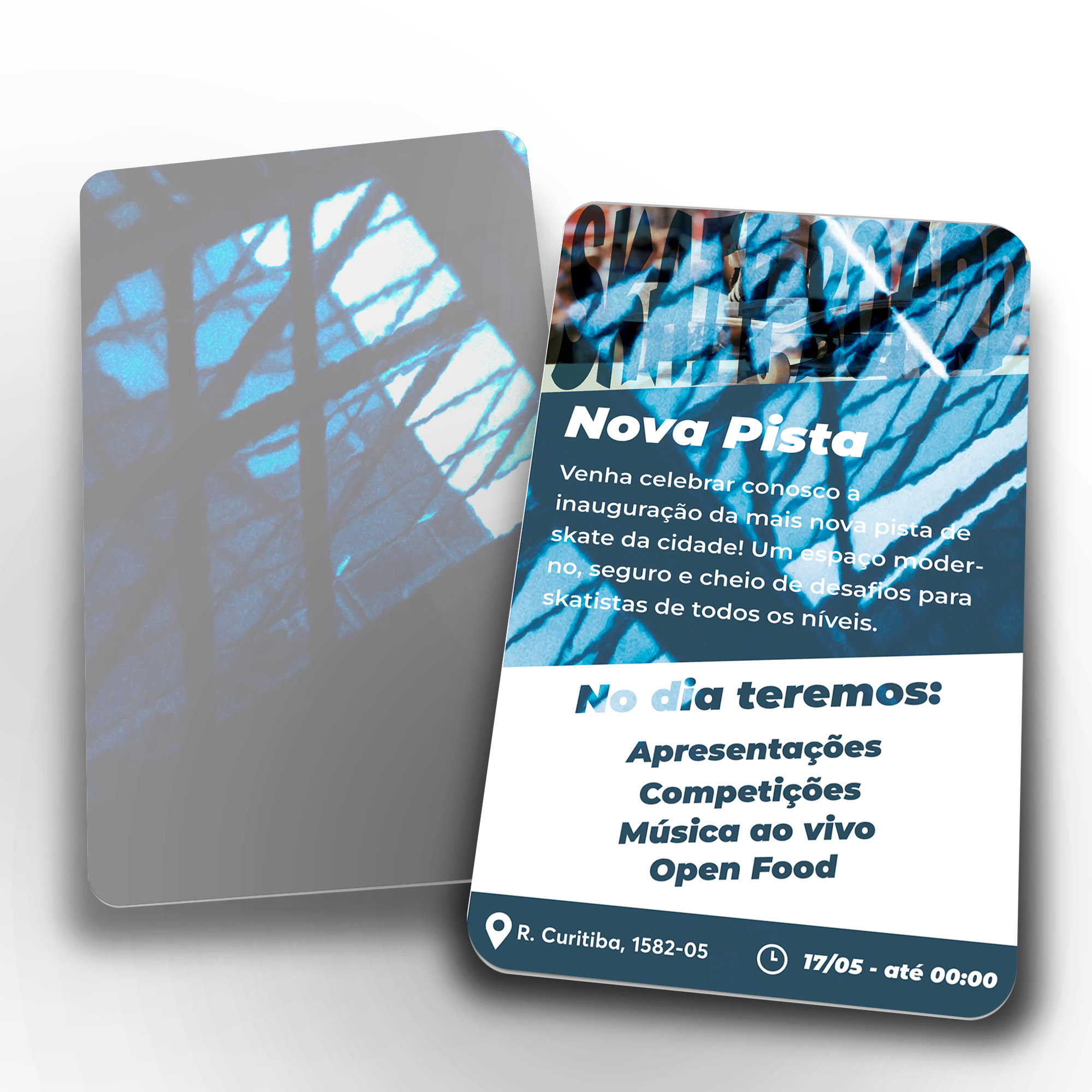 Postais Pvc Branco 0,50mm (91x153mm)