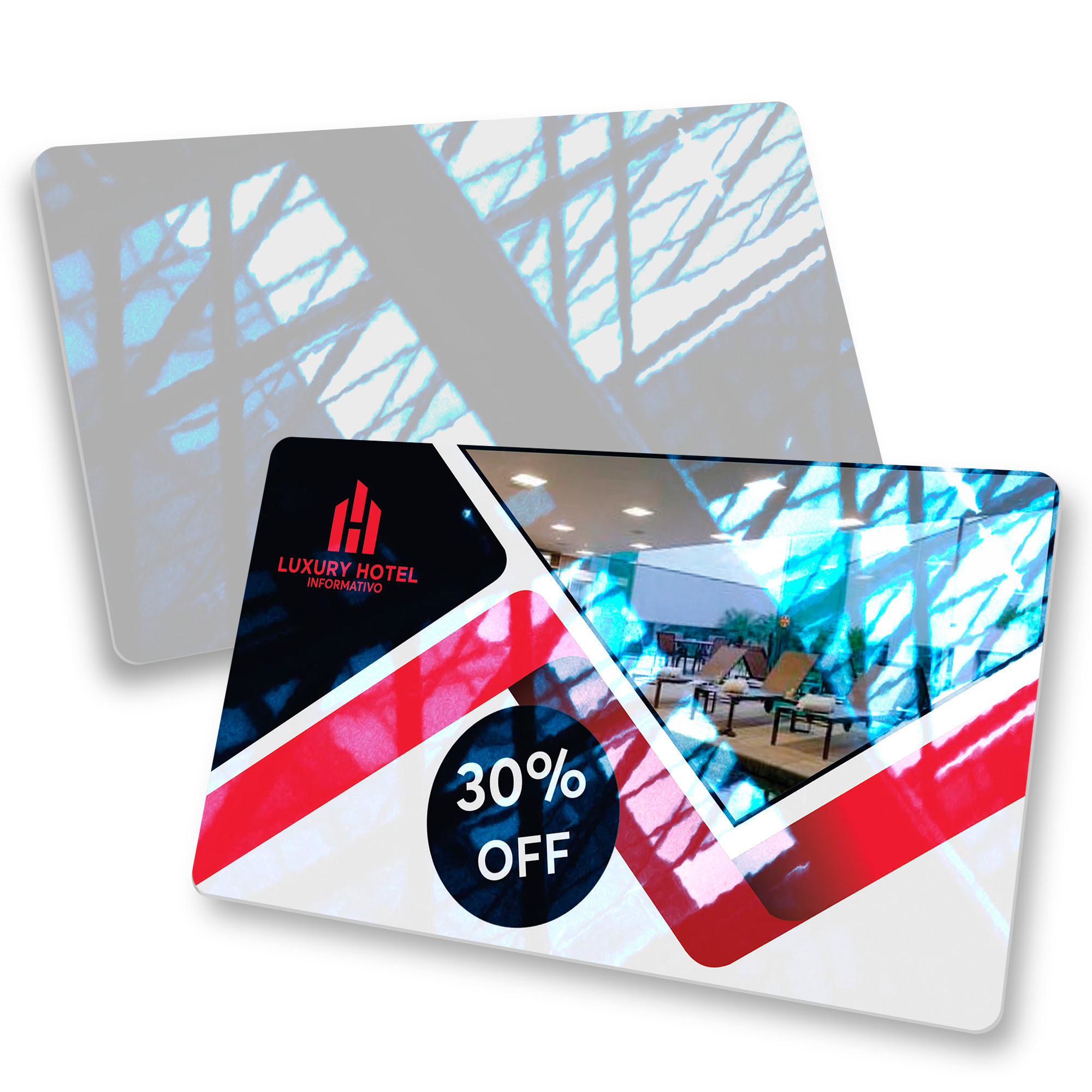 Postais Pvc Branco 0,50mm (182x102mm)