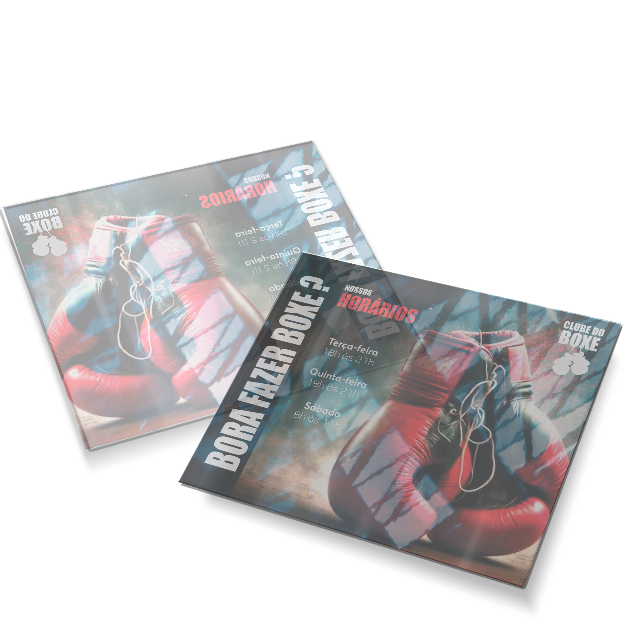 Postais Pvc 0,30mm Transparente Sem Tinta Branca (182x153mm)