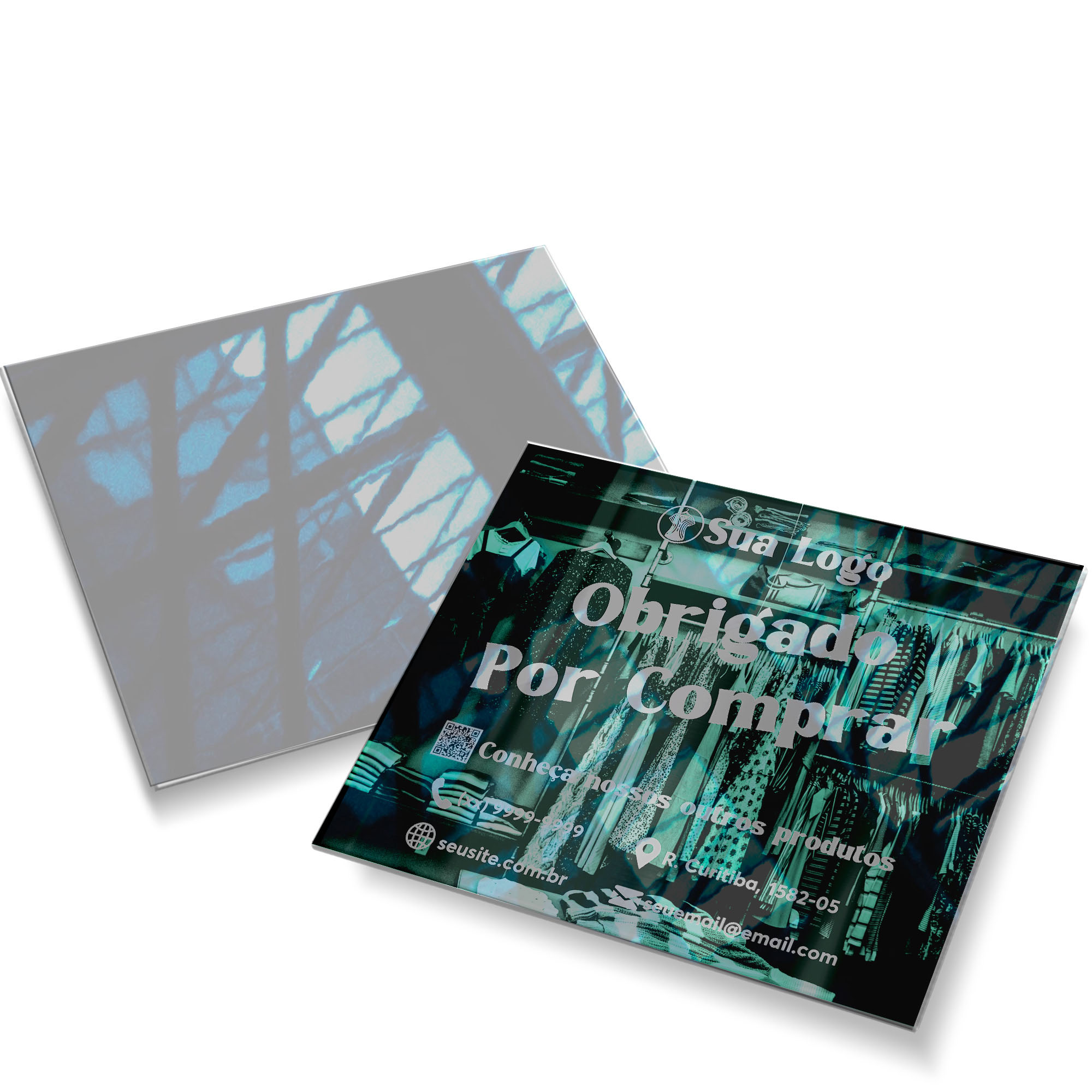 Postais Pvc Branco 0,50mm (182x153mm)