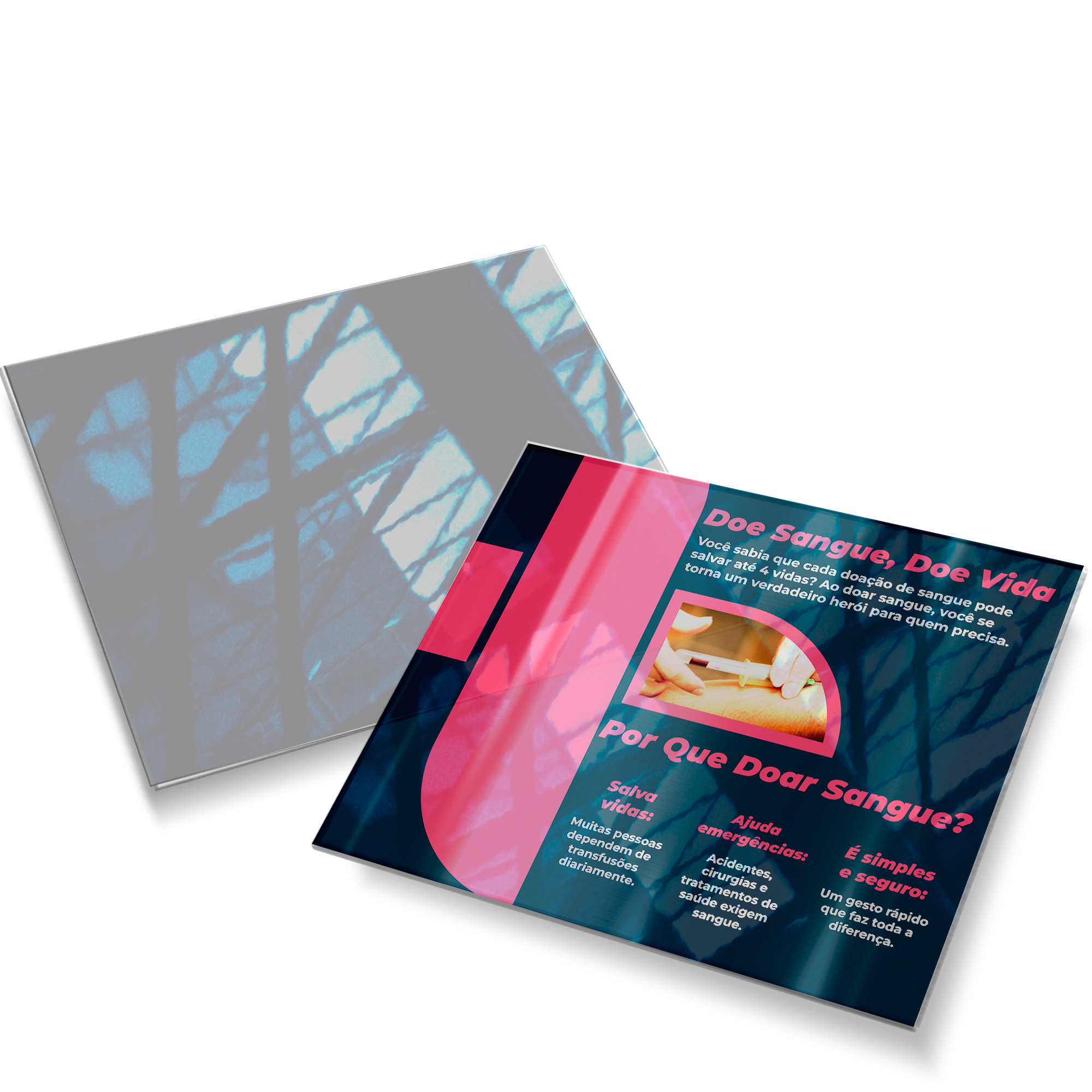 Postais Pvc Branco 0,50mm (182x153mm)