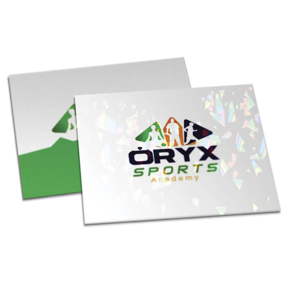 Postais Couchê 300g Laminação Holográfica Frente (182x153mm)