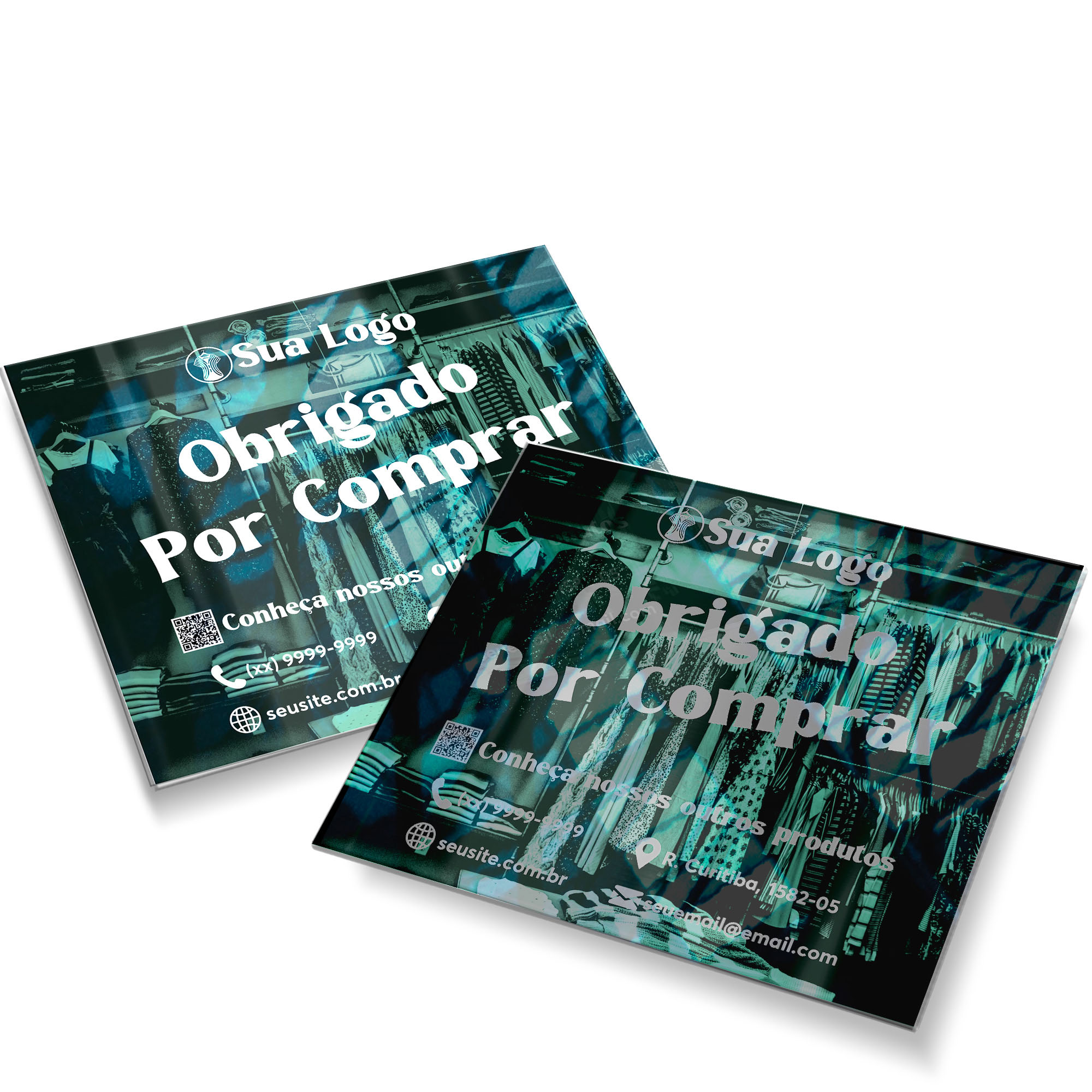 Postais Pvc Branco 0,50mm (182x153mm)