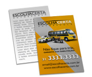 Postais Couchê 250g Sem Laminação e Sem Verniz (91x153mm)