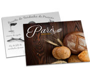 Postais Couchê 300g Sem Laminação e Sem Verniz (182x153mm)