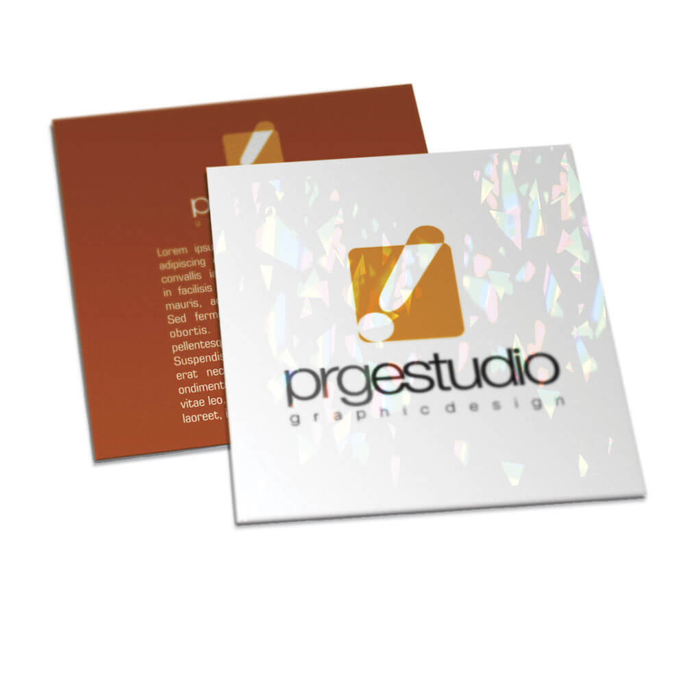 Postais Couchê 250g Laminação Holográfica Frente (91x102mm)