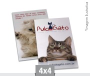 Postais Couchê 300g Sem Laminação e Sem Verniz (91x153mm)