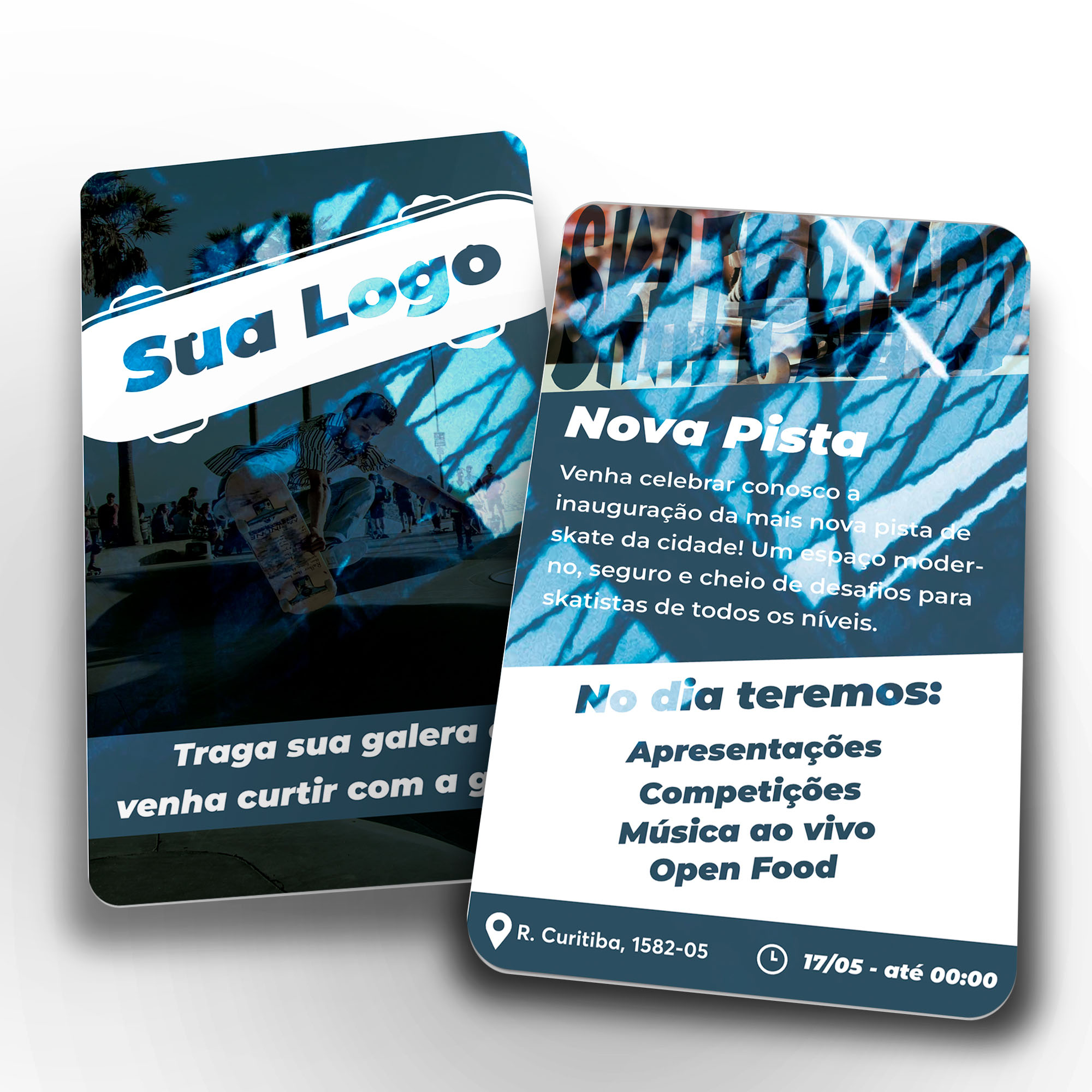 Postais Pvc Branco 0,50mm (91x153mm)