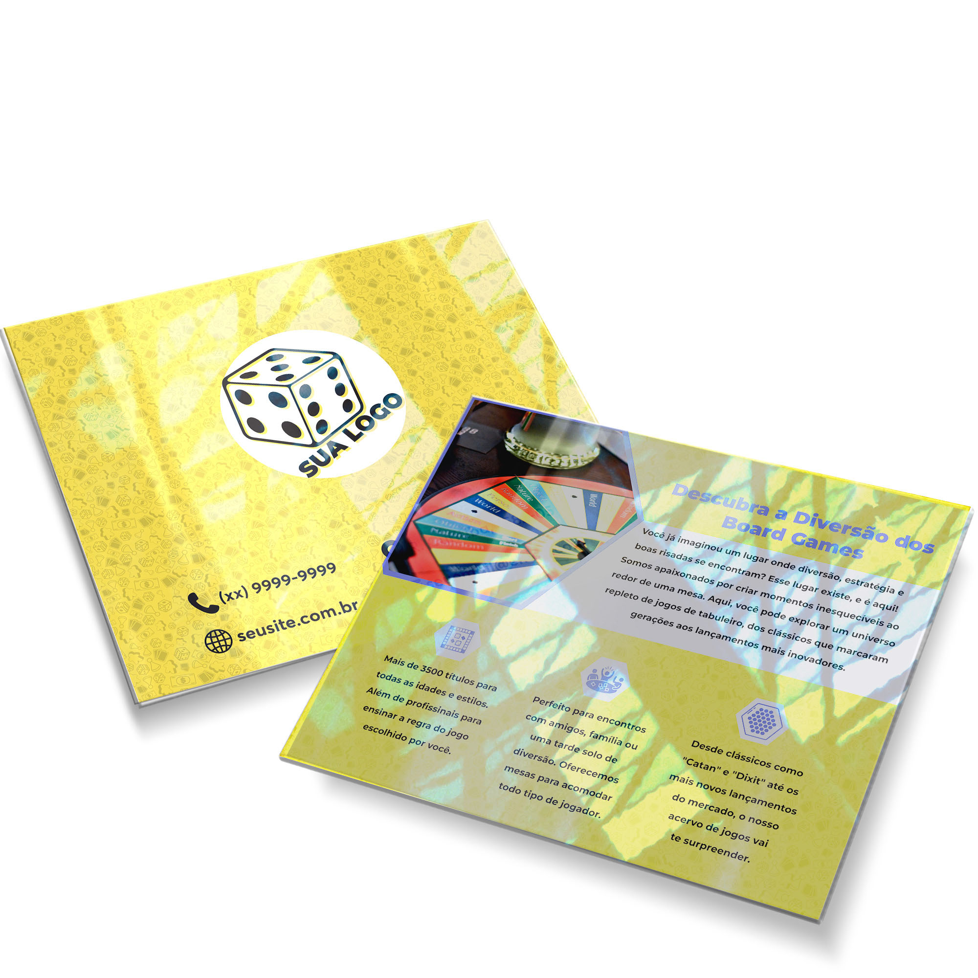 Postais Pvc Branco 0,50mm (182x153mm)