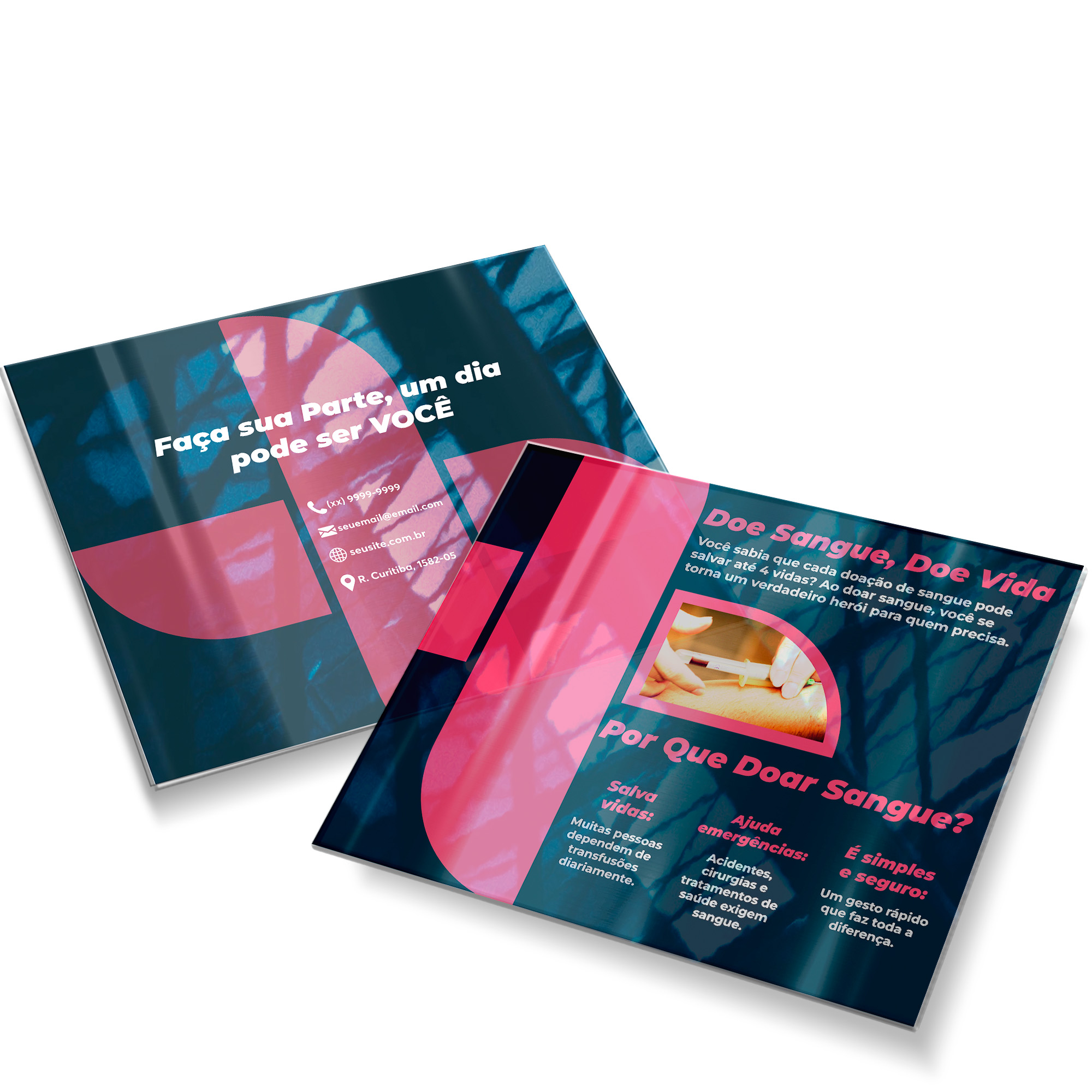 Postais Pvc Branco 0,50mm (182x153mm)