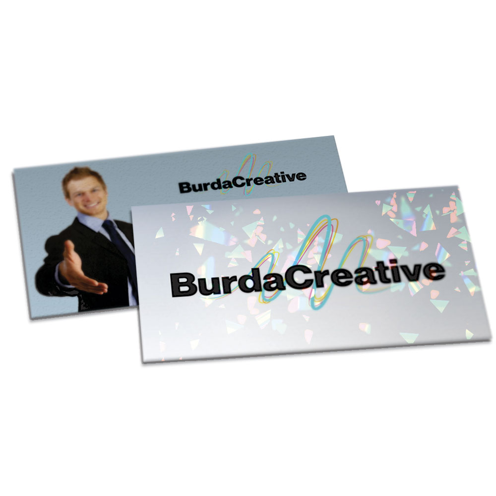 Postais Couchê 250g Laminação Holográfica Frente (182x102mm)