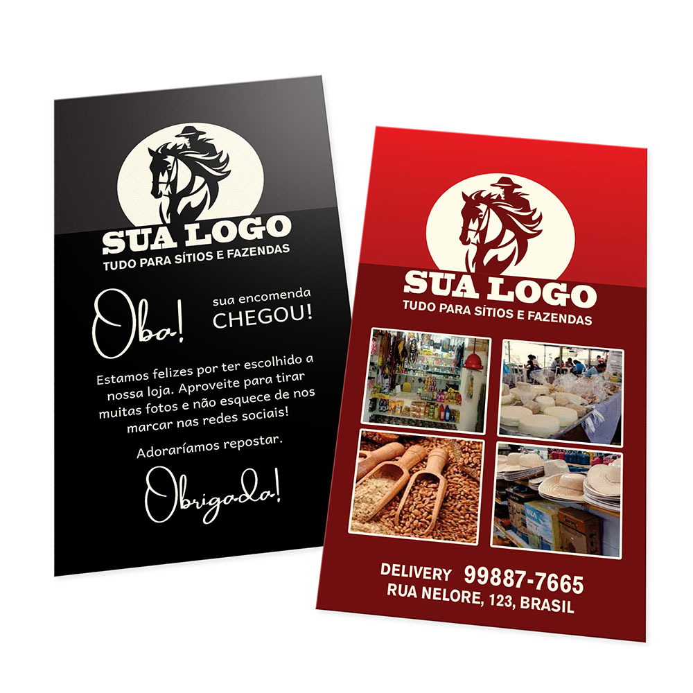 Postais Supremo 305g Verniz Uv (182x102mm)