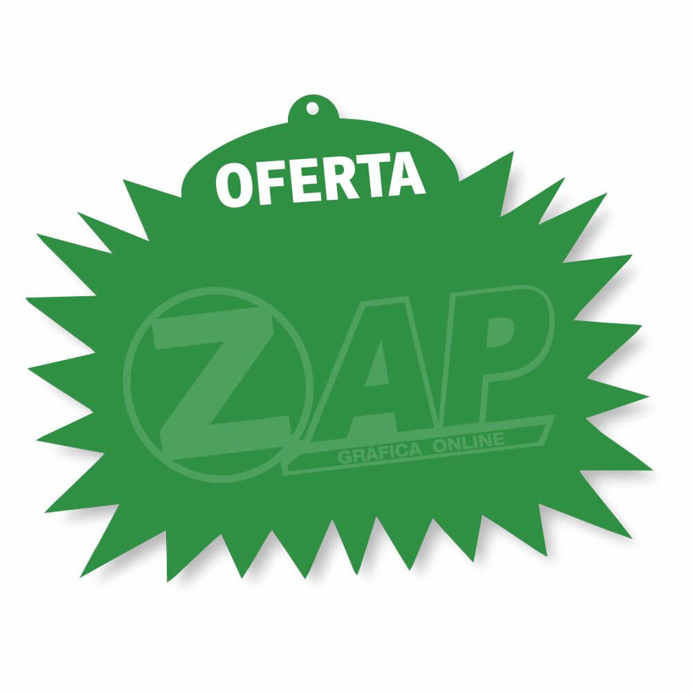 Splash Gondola Pvc 0,50mm Premium Branco Estrela (200x280mm)