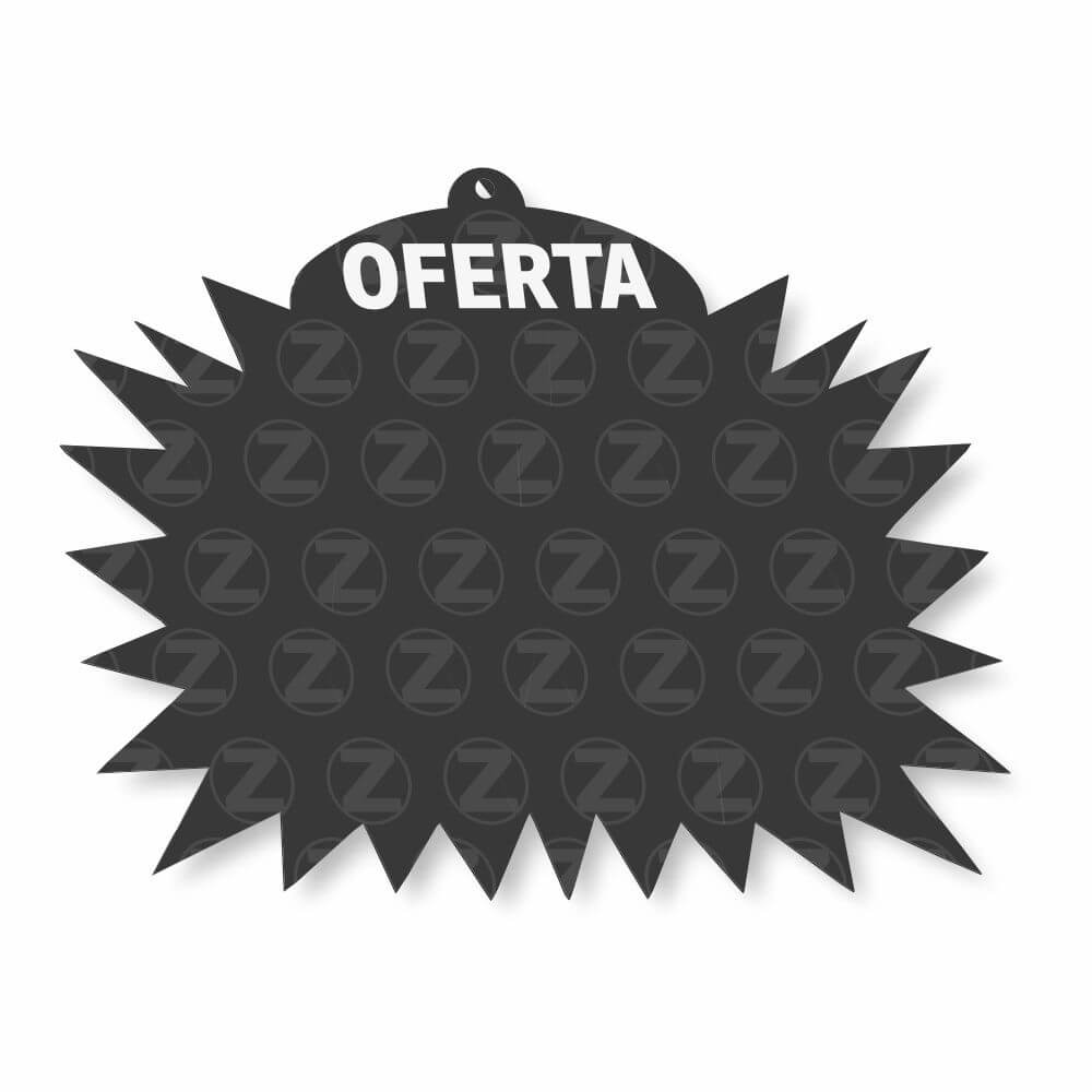 Splash Gondola Pvc 0,50mm Premium Branco Estrela (200x280mm)