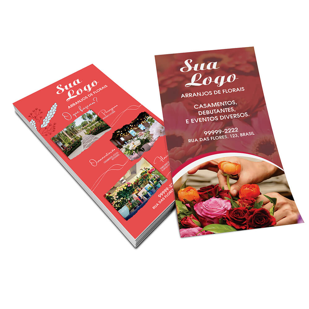 Filipetas Couchê Brilho 90g (100x200mm)