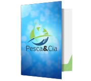 Pastas Couchê 300g Bolsa Encaixe Verniz Uv Total Frente