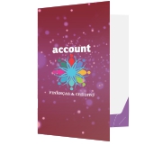 Pastas Couchê 300g Bolsa Encaixe Verniz Uv Total Frente