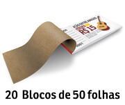 Rifa Apergaminhado 90g (155x75mm)