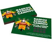 Cartão Premiado 250g (91x51mm)