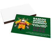 Cartão Premiado 250g (91x51mm)