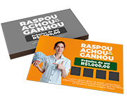 Cartão Premiado 250g (91x51mm)