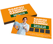 Cartão Premiado 250g (91x51mm)