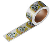 Rótulo Bobina Bopp Metalizado Cola Acrílica 120g (85x125mm)