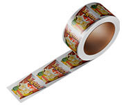 Rótulo Bobina Bopp Metalizado Cola Acrílica 120g (85x125mm)