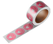 Rótulo Bobina Bopp Metalizado Cola Acrílica 120g (45x45mm)