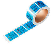 Rótulo Bobina Bopp Transparente Cola Acrílica 120g (85x125mm)