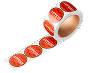 Rótulo Bobina Bopp Transparente Cola Acrílica 120g (45x75mm)