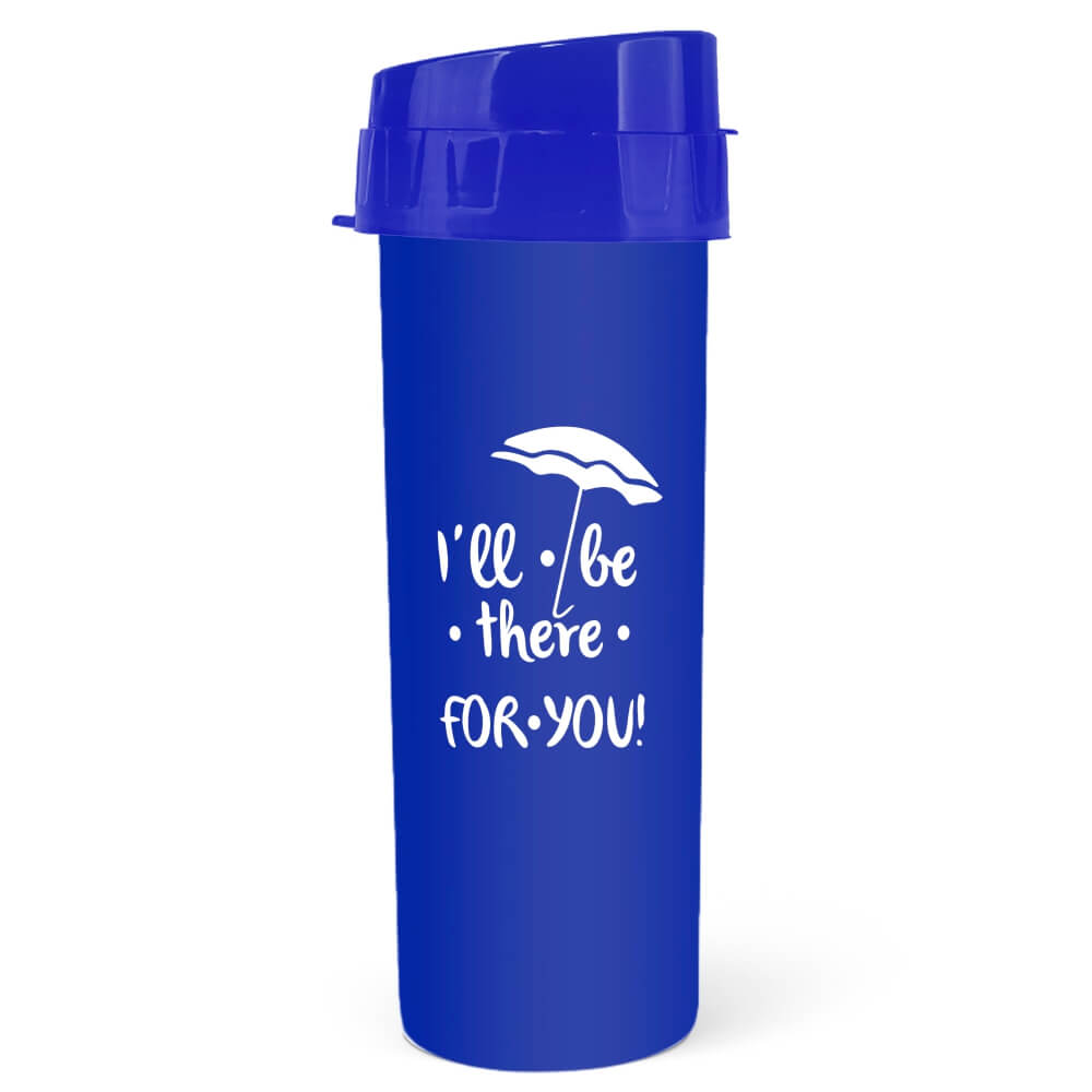 Squeeze De Pp Modelo Acqua Bio 480ml Translúcido (Azul)