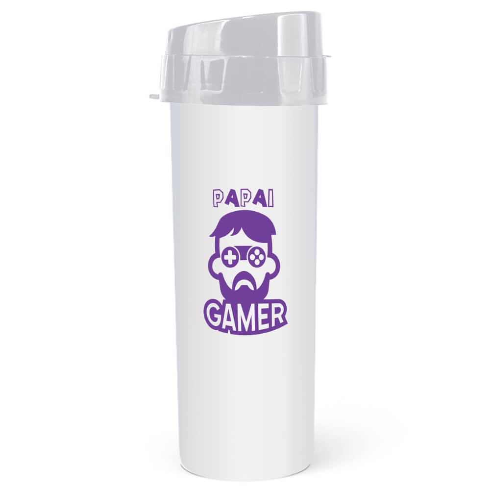 Squeeze De Pp Modelo Acqua Bio 480ml Translúcido (Branco)