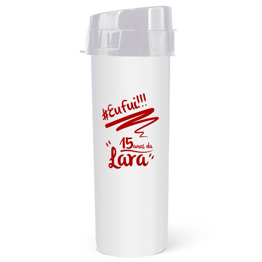 Squeeze De Pp Modelo Acqua Bio 480ml Translúcido (Branco)