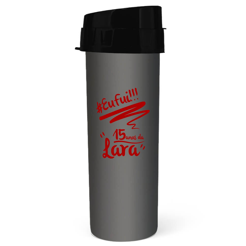 Squeeze De Pp Modelo Acqua Bio 480ml Translúcido (Fumê)