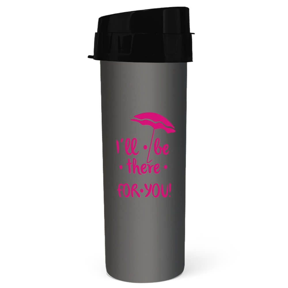 Squeeze De Pp Modelo Acqua Bio 480ml Translúcido (Fumê)