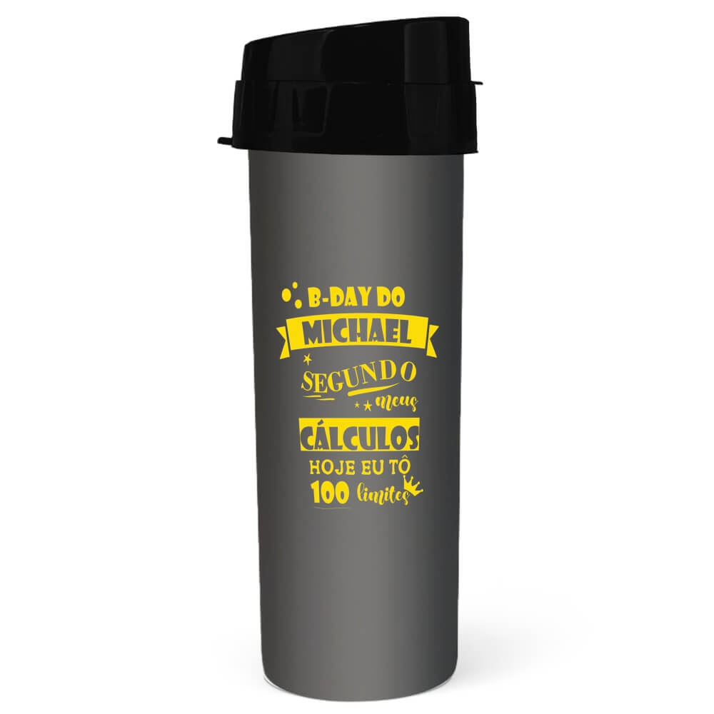 Squeeze De Pp Modelo Acqua Bio 480ml Translúcido (Fumê)