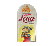 Rótulos Bopp Metalizado Com Tinta Branca 120g (50x100mm)