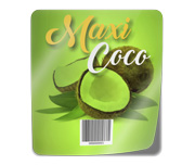 Rótulos Bopp Metalizado Com Tinta Branca 120g (90x100mm)