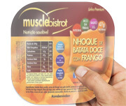 Rótulos Bopp Transparente Com Tinta Branca 120g (135x135mm)