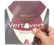 Rótulos Bopp Transparente 120g (135x135mm)